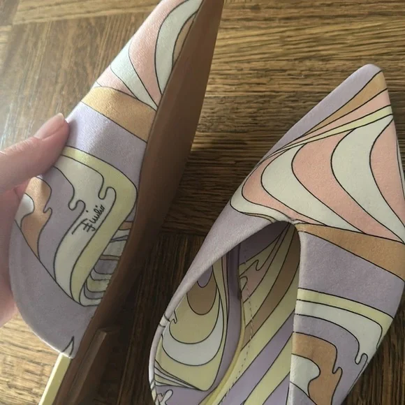 Emilio Pucci flats and matching headband - Picture 2 of 8